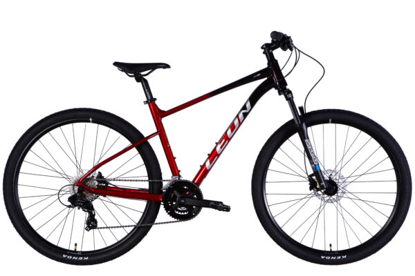 Leon 29 " Велосипед гірський  AL 29" Leon TN 100 HDD рама-19" чорний з червоним 2025 купити Leon Velo Леон Вело