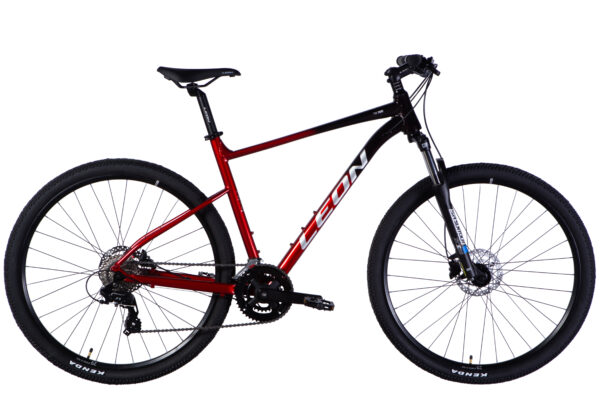 Leon 29 " Велосипед гірський  AL 29" Leon TN 100 HDD рама-21" чорний з червоним 2025 купити Leon Velo Леон Вело