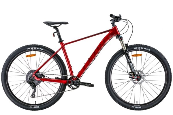 Leon 29 " Велосипед гірський  AL 29" Leon TN-40 AM Hydraulic lock out HDD рама-19" червоний з чорним 2022 купити Leon Velo Леон Вело