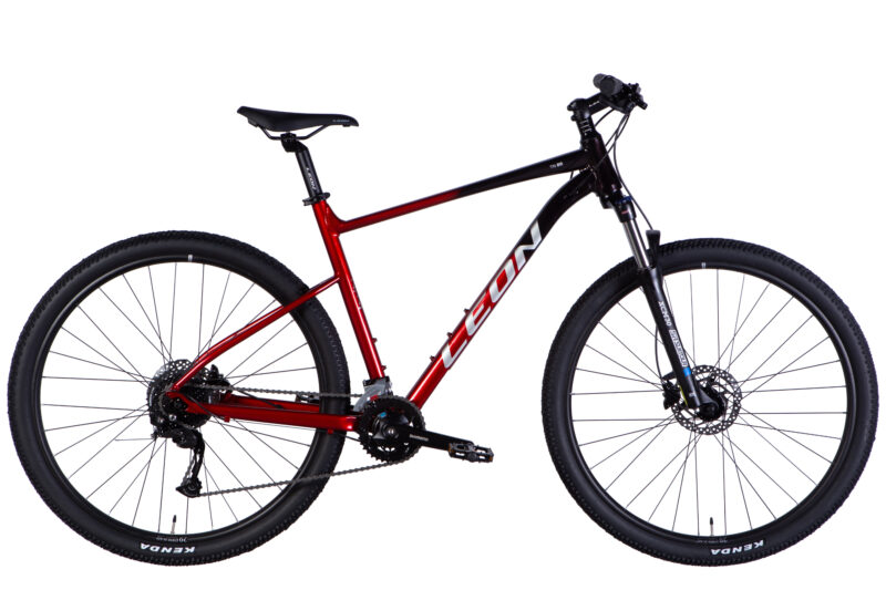 Leon 29 " Велосипед гірський  AL 29" Leon TN 80 HDD рама-21" чорний з червоним 2025 купити Leon Velo Леон Вело
